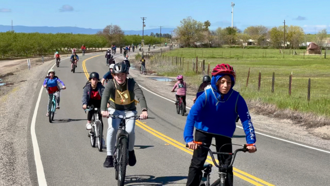 Pathfinders Support Their Clubs at Bike-a-Thon