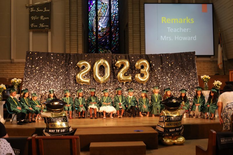 Glenview Adventist Academy Kindergarten Graduating Class