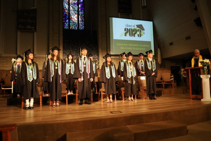 Glenview Adventist Academy Eighth-Grade Graduating Class