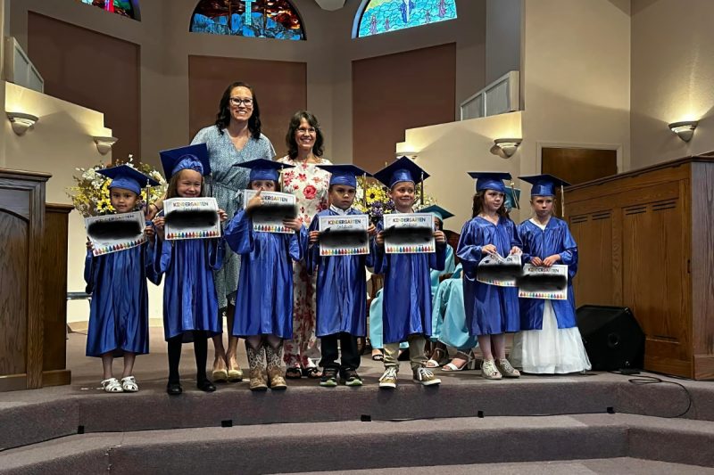 Prescott Adventist Christian School Kindergarten Graduating Class