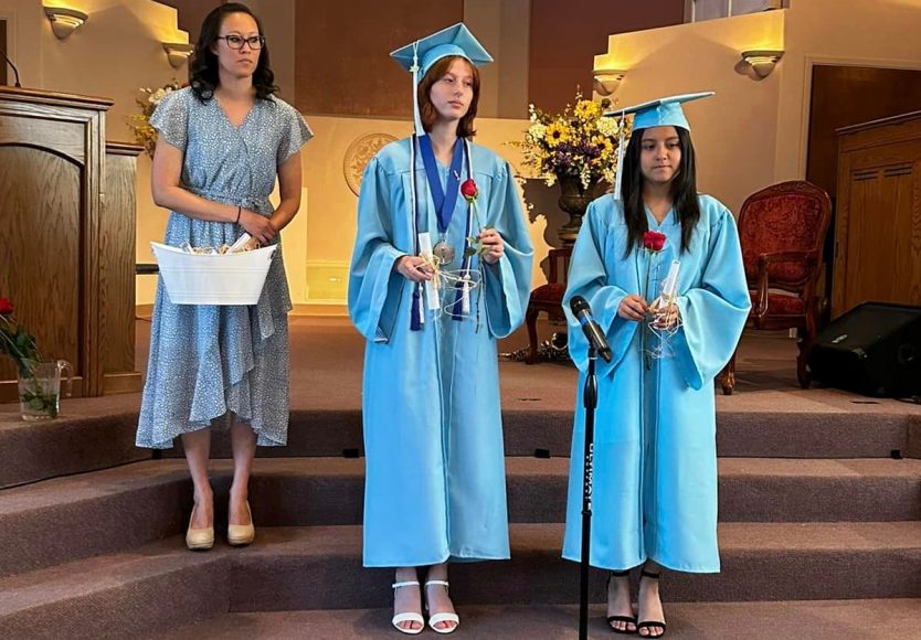 Prescott Adventist Christian School Eighth-Grade Graduating Class