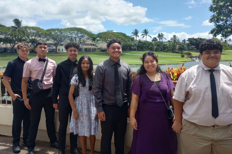 Adventist Malama Elementary School Eighth-Grade Graduating Class