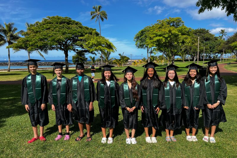 Hawaiian Mission Academy Ka Lama Iki Eighth-Grade Graduating Class