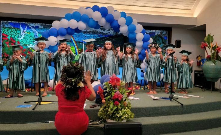 Kahili Adventist Preschool Graduating Class