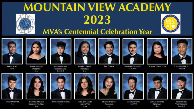 Mountain View Academy Senior Graduating Class