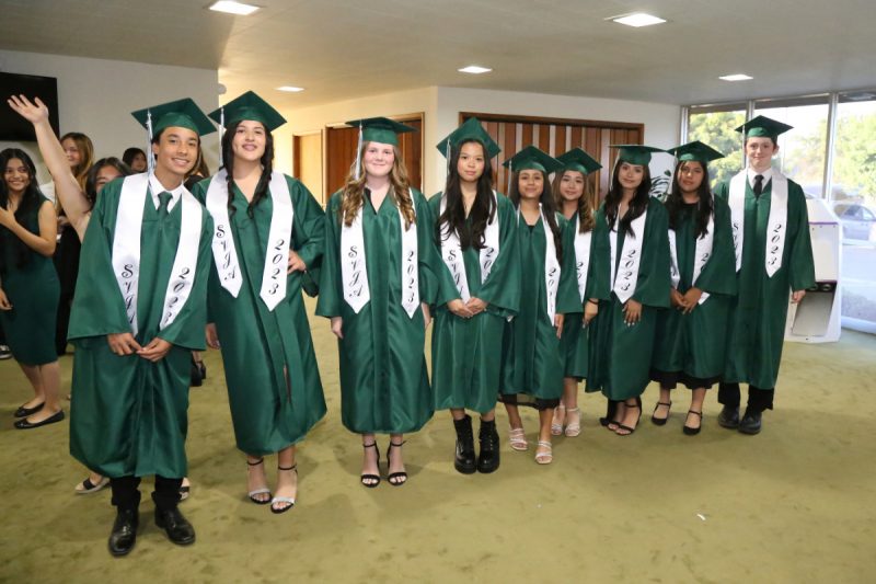 Sierra View Junior Academy Eighth-Grade Graduating Class