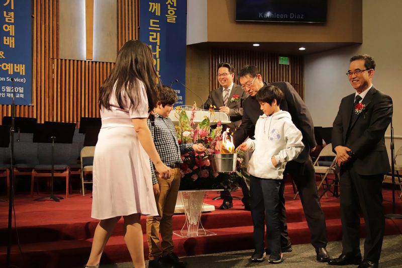 Glendale Korean Church Celebrates Mortgage Burning and 50th Anniversary
