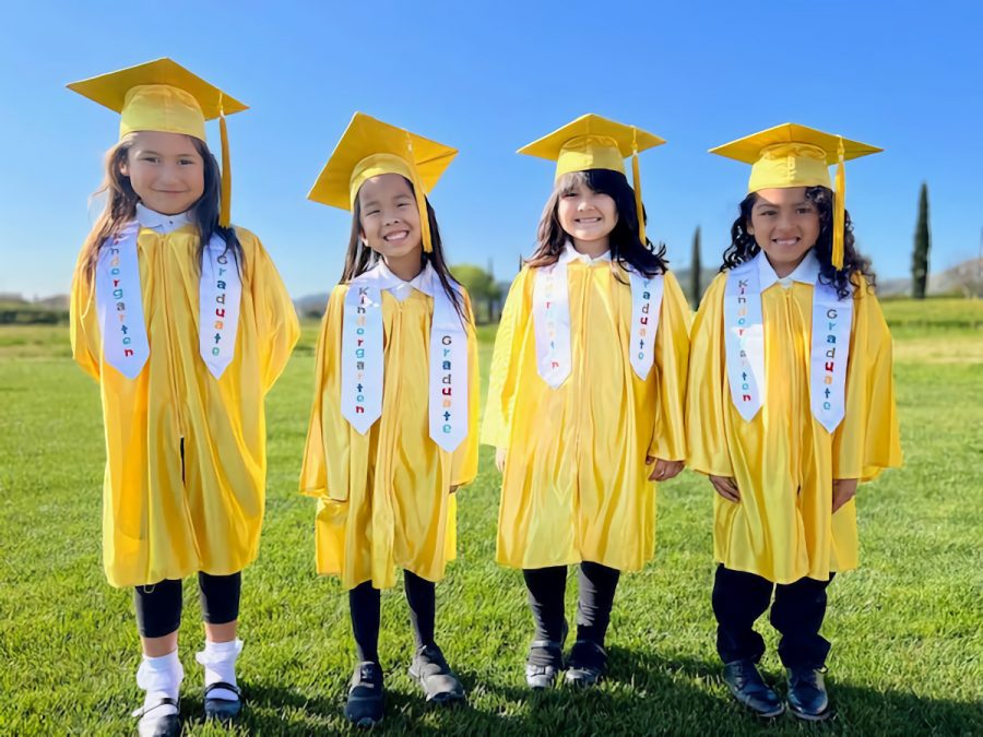 Murrieta Springs Adventist Christian School Kindergarten Graduating Class