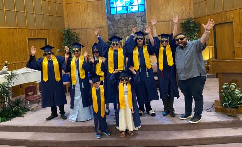 Needles SDA Christian School Eighth-Grade and Kindergarten Graduating Classes