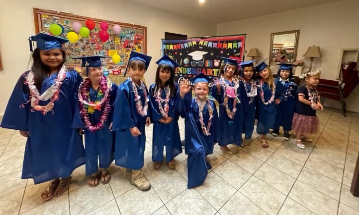 Oceanside Adventist Christian School Kindergarten Graduating Class