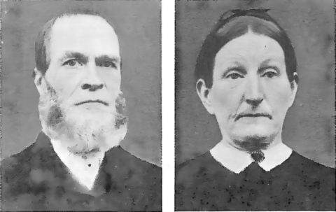 Hiram and his wife, Esther Edson