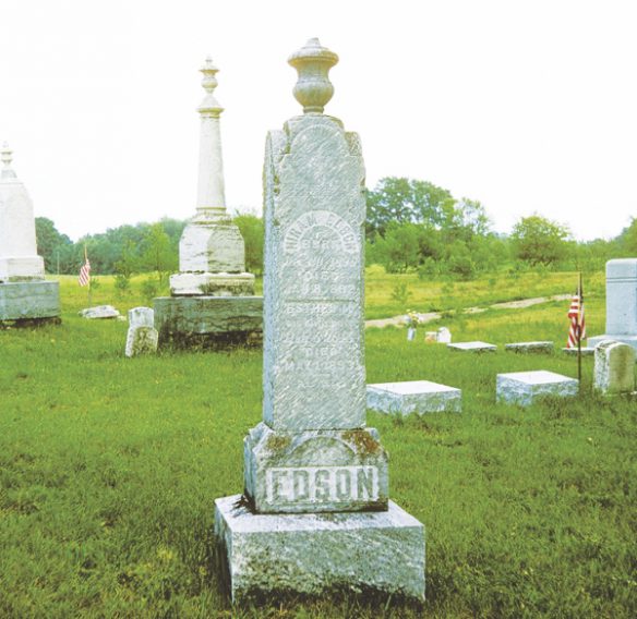Hiram's gravesite