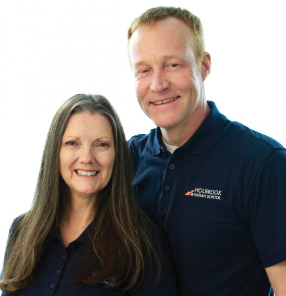 Loren Fish is director of counseling and Diana Fish is director of development at HIS.