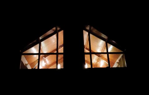 Using Solar Power the Sedona Church keep their lights on at night to be a literal “light on the hill” for the surrounding community to see.