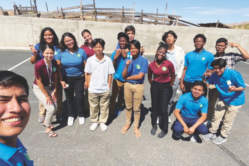 Serving the Youth Rush program in the
Las Vegas area were Isabel Ingelse,
Isabel Cruz, Jerelyn Trejo, Jeremiah Yang, Sofia Malakov, Izaiah Copca, Q Melidor, Lex Esparagus, Nika Chevelon,
Matthew Chung, Frantz Etienne,
Abel Gonzalez, Pedro Moralez,
and Geencie Castillo