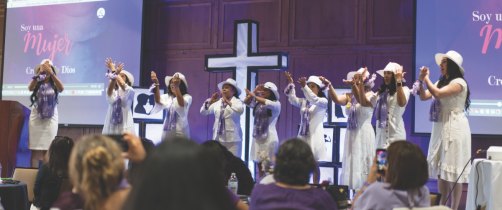 <p>A beautiful musical selection is presented by the ladies of the Camino a Cristo church.</p><p>Una hermosa selección musical es presentada por las damas de la iglesia Camino a Cristo.</p>