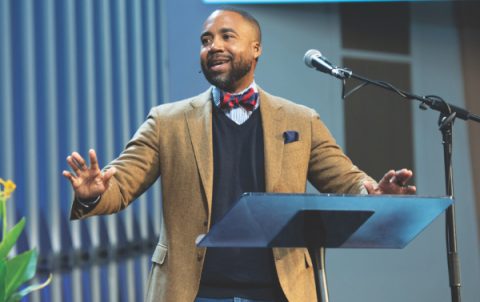 Alfonzo Greene shares the homily