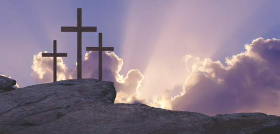 The One who took our place is still there for us as our sin-bearer.
Our eternity is safe because of Him.