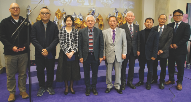 Church leaders who have served Valley United Korean congregation are in attendance.
