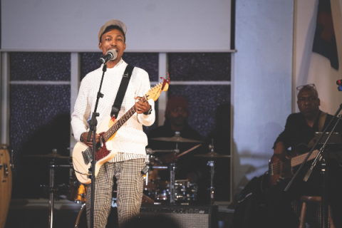 The musicians sang from indie to folk music, contemporary Christian music and gospel music. Nicholas Miller, the evening's headliner, closed the night with a moving message.