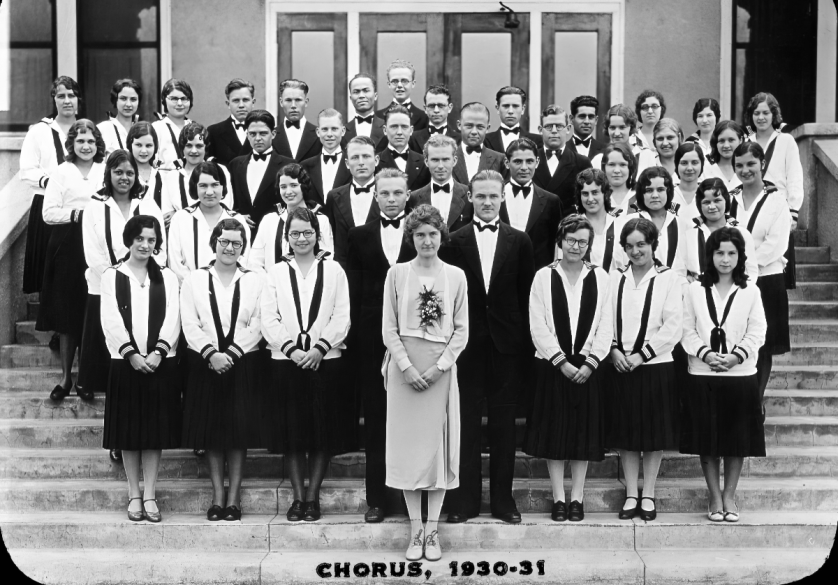 Coro del Junior College 1930-31