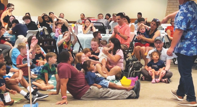 Clovis “Parent and Me” preschool group.