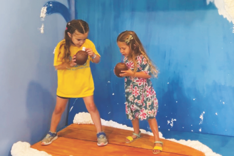 Templeton Hills wave photo booth.