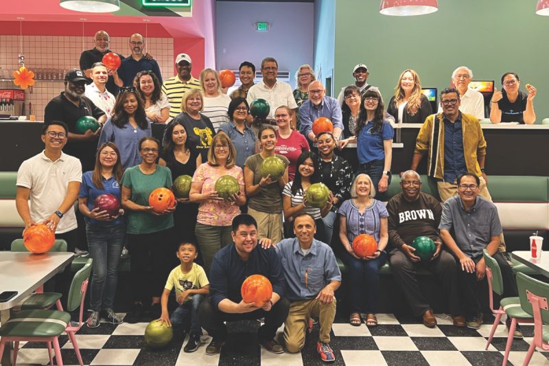 SCC office bowling outing, summer 2024. (Photo: SCC)