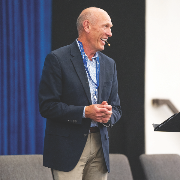 Keynote speaker Karl Haffner shared multiple presentations throughout the day.