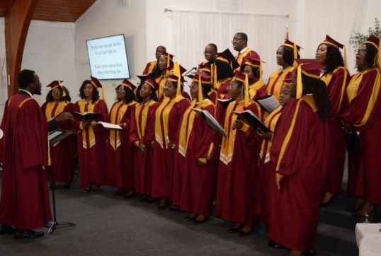 Dedication of New Ghanaian Church