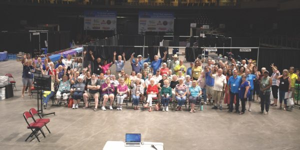 The event would not be possible without the help of the many 
volunteers.