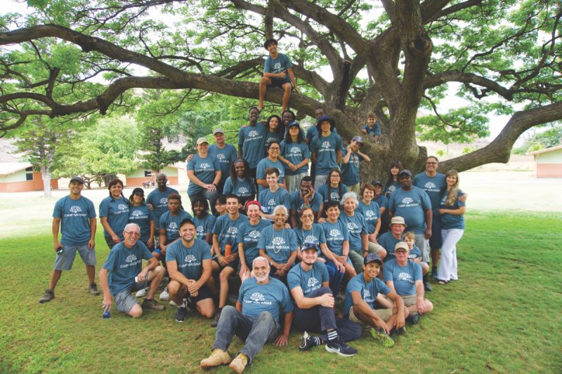 Volunteers Revitalize Camp Waianae