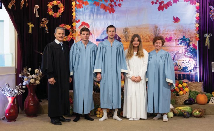 Russian-American Church Celebrates Harvest Program With Baptisms