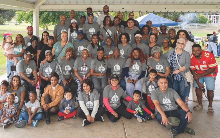 31st Street church members gather for the Friendship Walk.