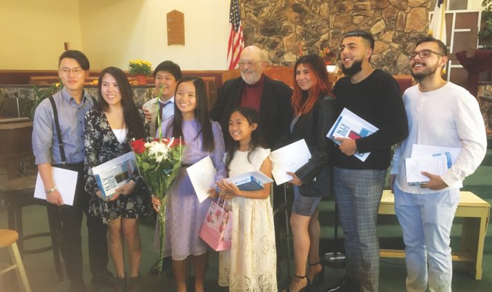 Sylmar Church Welcomes Eight Young People Through Baptism