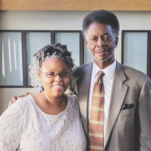Robert and Eva Marie Spears, community service directors for Sparks church, lead a very active service program for their community.