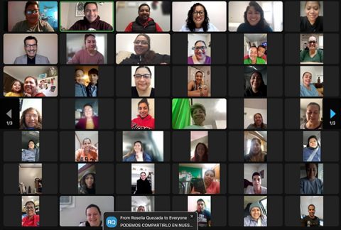Attendees of the virtual study.